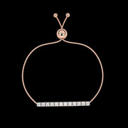 12 Stone Round Diamond Bracelet