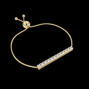 12 Stone Round Diamond Bracelet