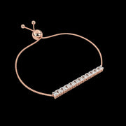 12 Stone Round Diamond Bracelet