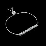 12 Stone Round Diamond Bracelet