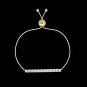 12 Stone Round Diamond Bracelet