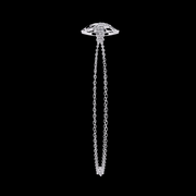Soccer Ball Style Diamond Pendant Bracelet