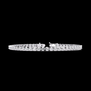 Round Diamond Tennis Bracelet