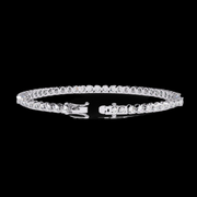 Round Diamond Tennis Bracelet