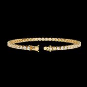 Round Diamond Tennis Bracelet