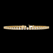 Round Diamond Tennis Bracelet