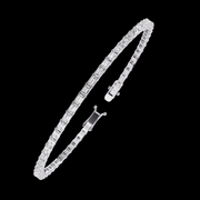 Emerald Diamond Tennis Bracelet