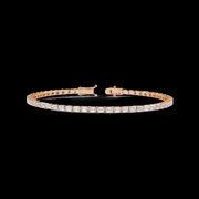 Emerald Diamond Tennis Bracelet
