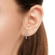 Round Cluster Fashion Dangling Earrings