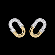 Diamond Cluster Fashion Earrings