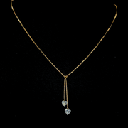 MAITRI Two-Heart Necklace