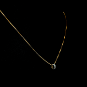 RIDDHI Eternal Halo Diamond Pendant Necklace